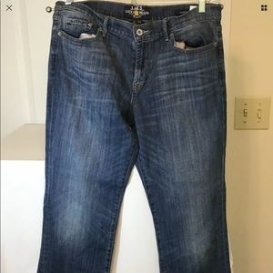 Lucky Brand jeans sweet and lowSize 16/33